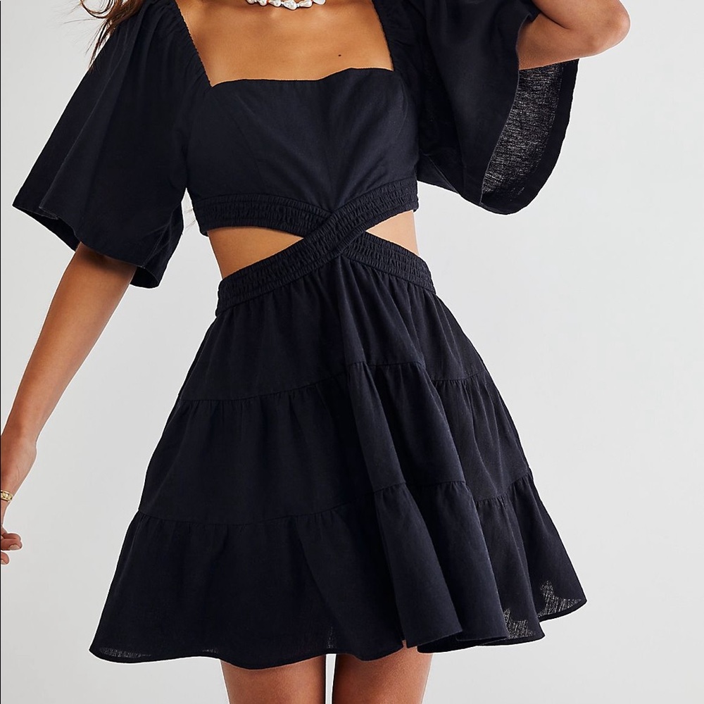 FP cross of sunlight dress - white